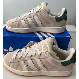 Adidas Originals Campus 00s Aluminum White Green Mens JS3786 Size 12 NEW